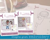 super-hero girl embroidery kit