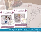 super-hero boy embroidery kit