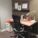 Wood desk with mid century Hairpin legs with 1 drawer included, 48" l x 26" w x 30" h, 1.65" top