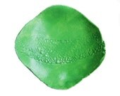 Small Moss Lime green ceramic plate with lace imprint - home decor, soap dish, catch all, ring bearer pillow, spoon rest, Wedding Gift