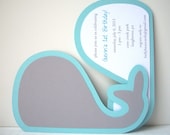 Custom Whale Invitation