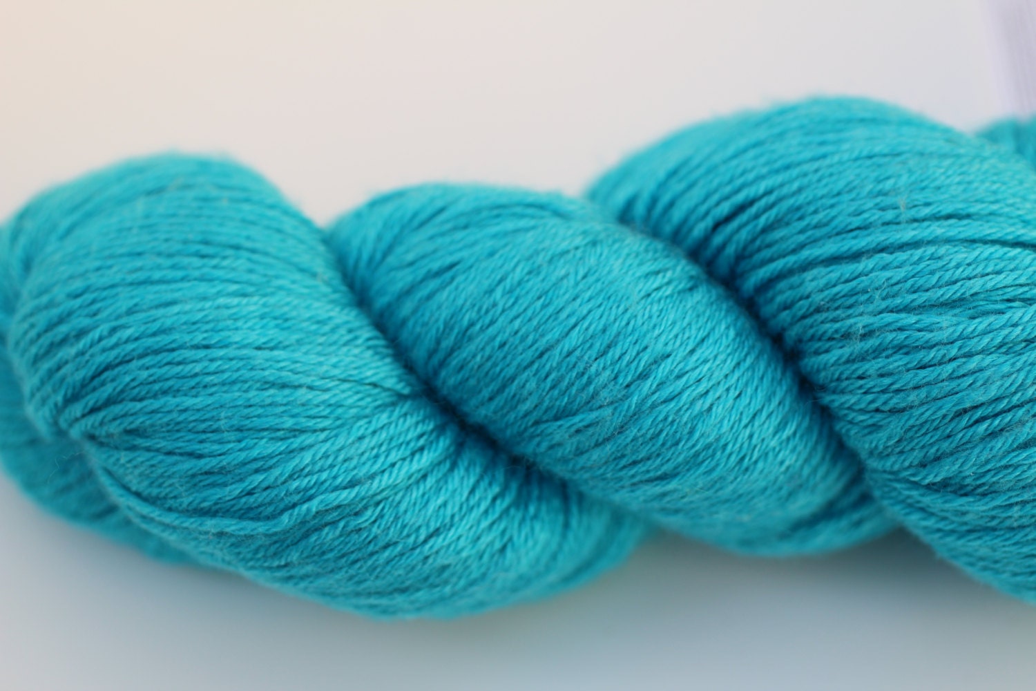 Seda Sock - Silky Merino Fingering - Turquoise