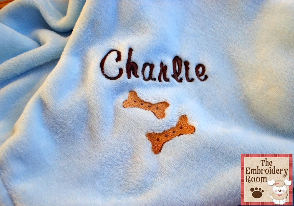 Personalized Pet Blanket-I Love My Biscuits