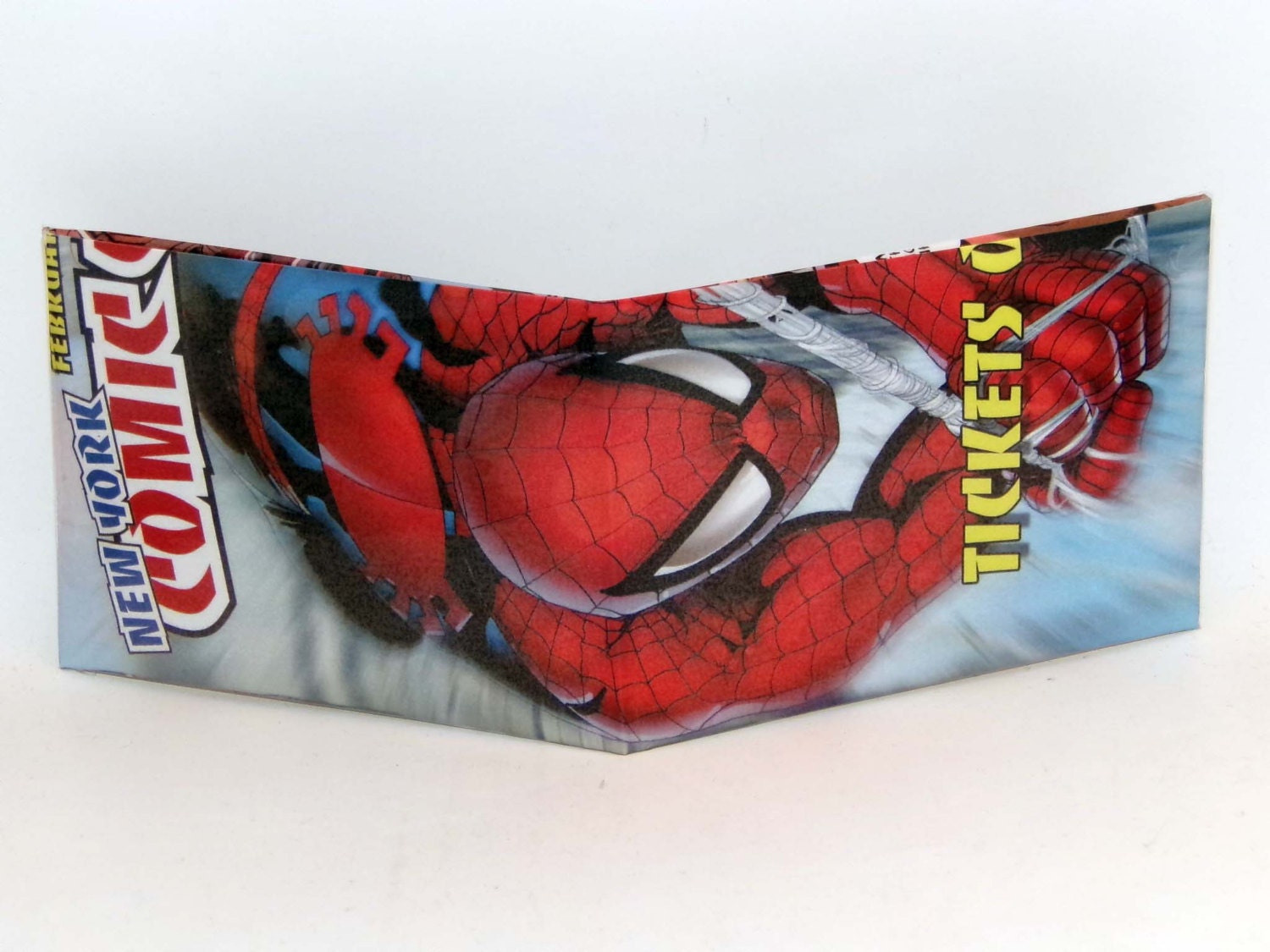 Comic Book Wallet// Spider-Man