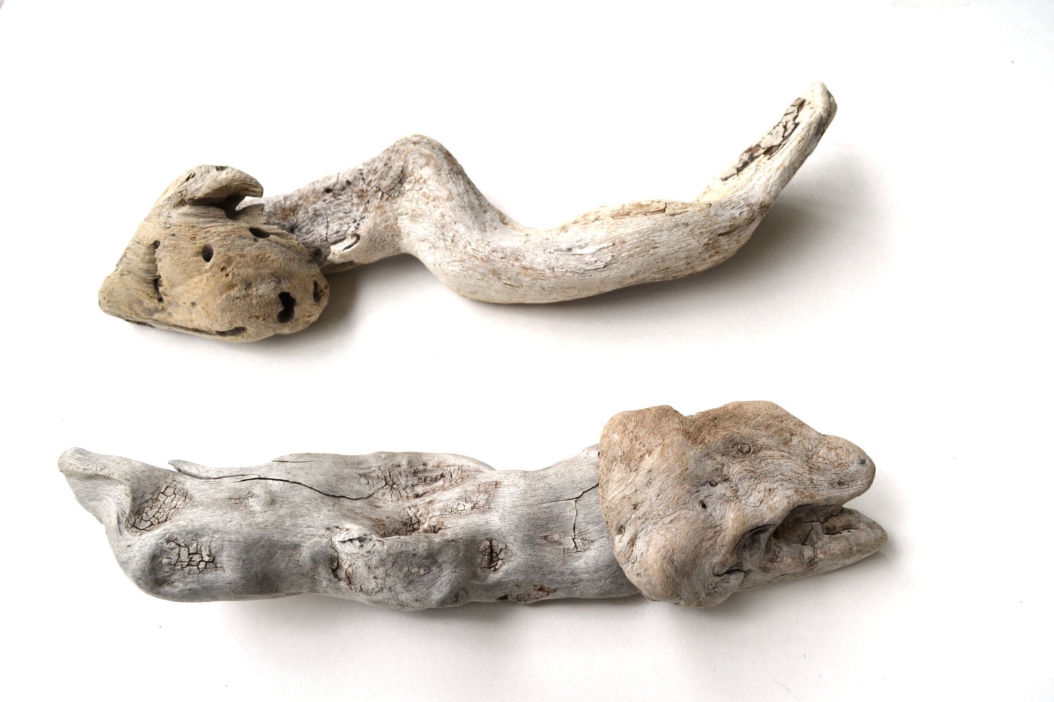 4 Unique Driftwood pieces for craft projects, aquarium or home decor