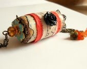 Wine Cork Pendant Wine Cork Necklace Cork Jewelry Recycled Cork Necklace