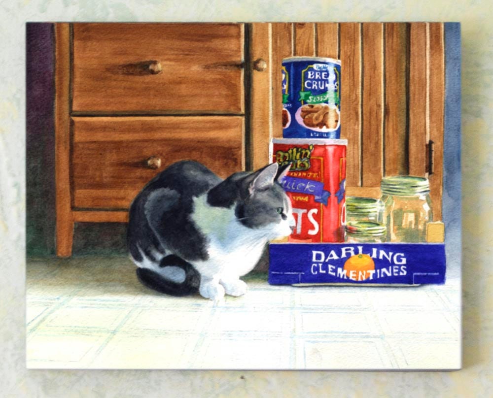 Darling Clementine, 8x10 Wood Mount Print