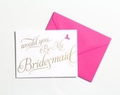Will You Be My Bridesmaid Card - Set of 8 - by Flair Designery Il_170x135