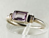 Vintage Natural Stone Sterling Silver Ring