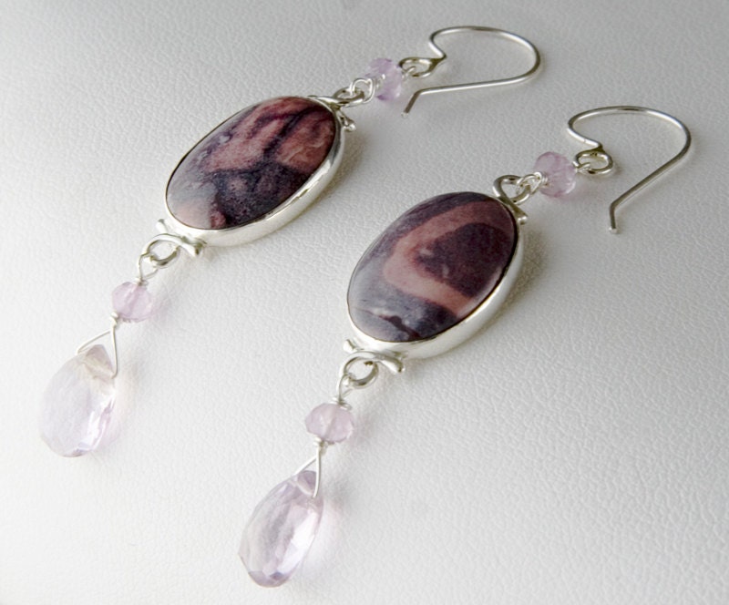 Evening Mist Sterling Silver Earrings