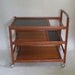 Danish Modern Teak Bar Cart / Serving Cart