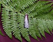 deer fern pendant