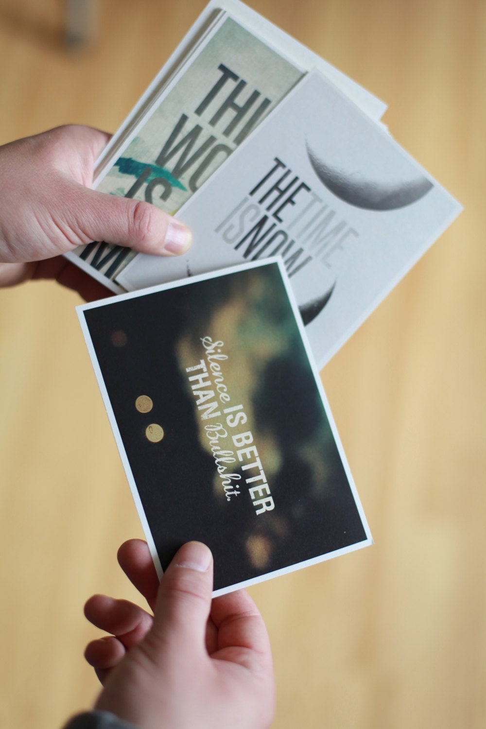 Quote Postcards - Set of 12 Limited Edition
