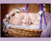 flower halo newborn photo prop