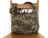 CROSSBODY BAG Hobo Bag Hippie Bag Zig Zag Bag Chevron Bag Tote Bag Boho Bag Bohemian Bag Vegan Bag Crossbody Purse