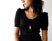 PENDANT sterling silver texture contemporary jewelry nature - Flora Collection