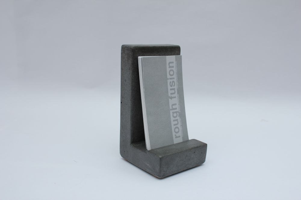 Concrete Business Card Holder