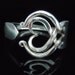 Recycled Jewelry Fork Bracelet in Heart Design Number Three