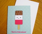 You're Fabulous Greetings Card