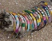 ALL BRAND NEW  bracelets 3 Braided & Studded Friendship Bracelets  Assorted Colors Arm Candy