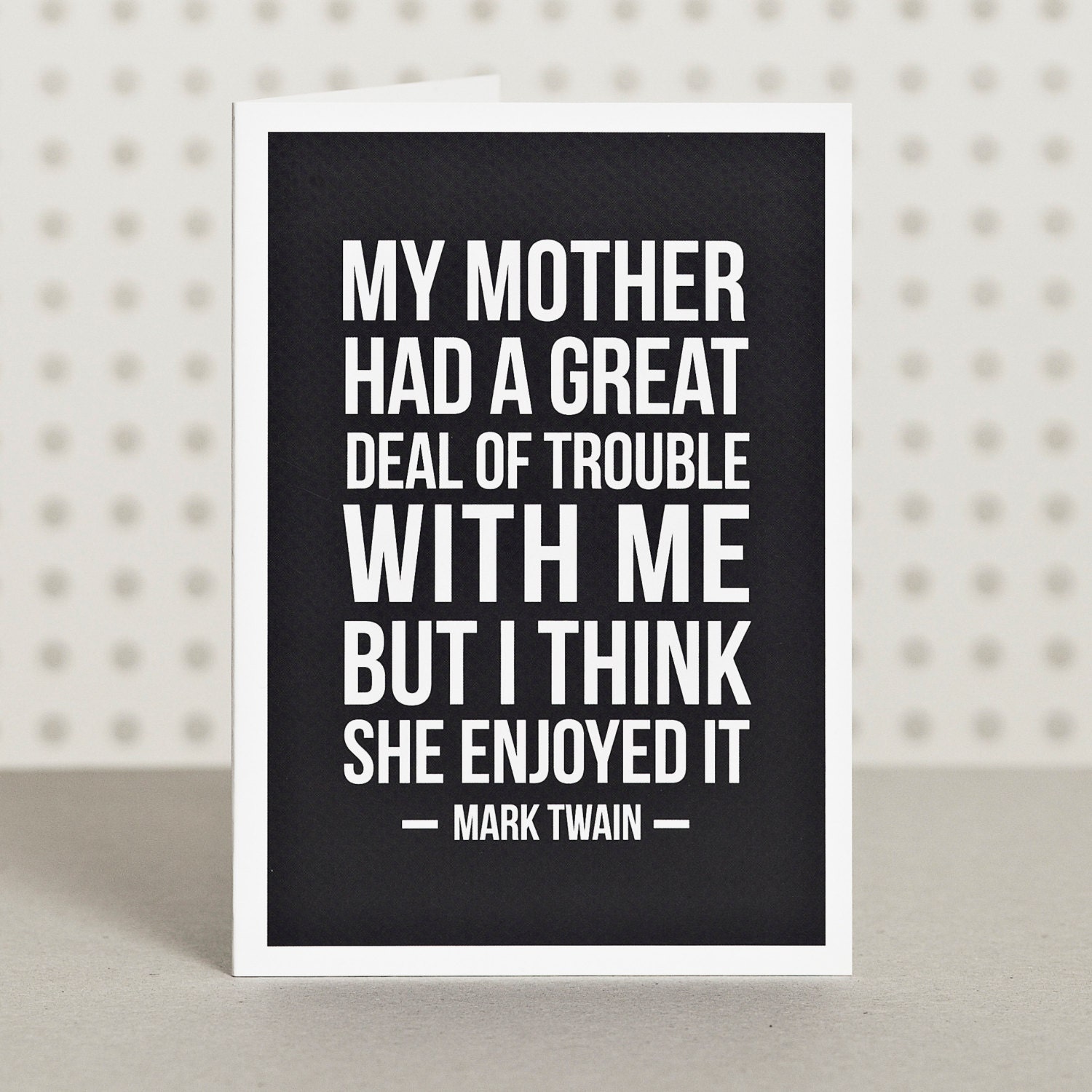 Motherly Love - Birthday / Mother's Day Card