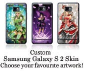 Custom Samsung Galaxy S 2 Skin - you choose the artwork