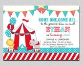 Carnival Circus Birthday Invitation Circus Carnival Birthday Party Invitation Il_170x135