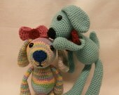 Pepper the One Skein Puppy Crochet Amigurumi Pattern