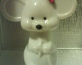 Vintage Avon Mouse Cologne Bottle