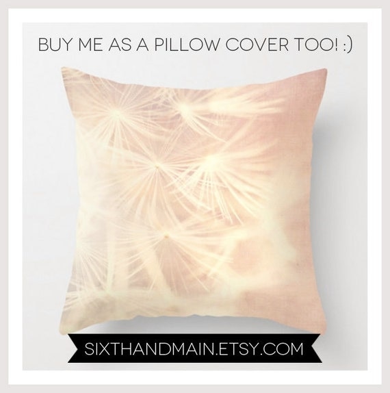 nature photography, all is full of love, surreal dandelion photograph romantic spring botanical silvery white lavender, pink baby nursery