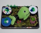 Baby Boy Plush Whale and Washcloth Sushi Gift - Baby Shower Gift