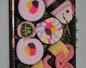 New Baby Girl Sushi Gift - Shower Favor in Purple Pink - Seafood Duo