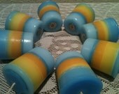 Ocean Breeze Scented Votive Candle Set