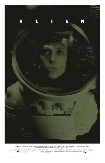 Alien 24x36 inch poster
