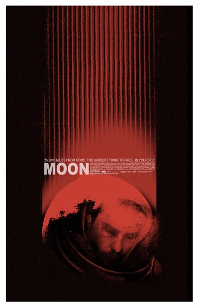 MOON 24x36 inch poster
