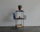 Vintage Wire Plant Shelf/Bookshelf