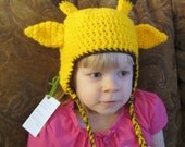 Giraffe Hat - Size 3-6 M