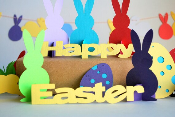 Die cut PACK - Value pack Eggs, Bunny and more die cuts A567 Il_570xn