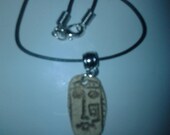 Aromatherapy Essential oil diffuser  RUNE Pendant  / Joy and Success