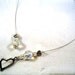 Snow Queen Beaded Bookmark
