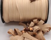 10 yards 5/8 inch (42) Nude foldover FOE elastic trim hair ties bella jay emi