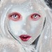 Winter Original Professional Matte or Glossy Art Print ,winter,woman,pretty,snow,cold,dark,goth