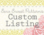Custom Listing for MiMi2Abbie