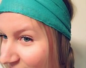 As Seen On Brickyard Buffalo Yoga Hipster Scarf Head Bright Teal Turquoise  Stretch Non-Marking DOLLAR SHIPPING in US