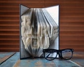 I Lurve You - The Woody Allen Biography - Quote From Annie Hall - Folded Book Art
