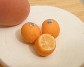 Miniature Dollhouse Oranges