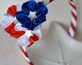 Patriotic American Flag Hard Headband- Stars and Stripes for July 4