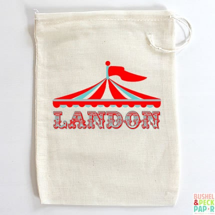 Vintage Carnival Big Top Goody Bags