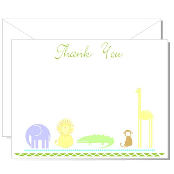 Mod Safari Thank Yous Il_570xn