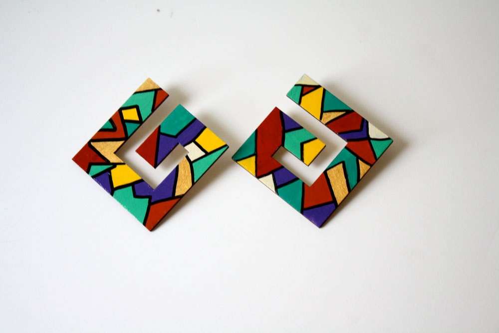 Soul rhythm studs in color